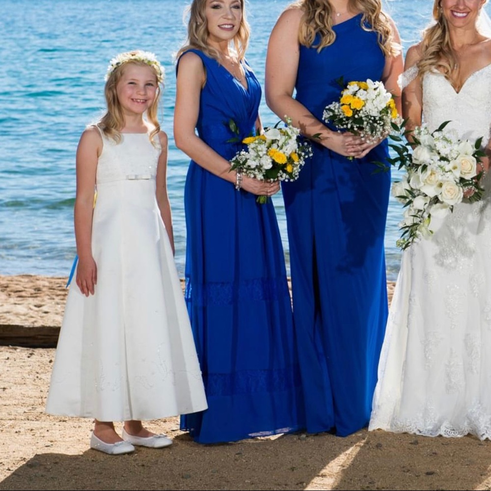 David’s Bridal Dress In Horizon Blue View 5